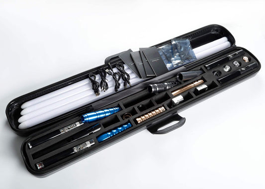 Lightsaber RGB Baselit Mystery Box - 4 lightsabers - Lightsabers Galactic Saber Store