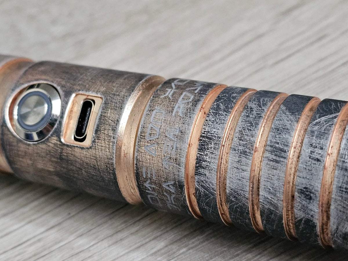 Lightbringer's Resolve - Custom Lightsaber - Lightsabers Galactic Saber Store