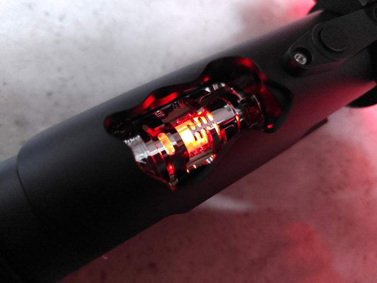 Obsidian Crystal Vortex - Lightsabers Galactic Saber Store