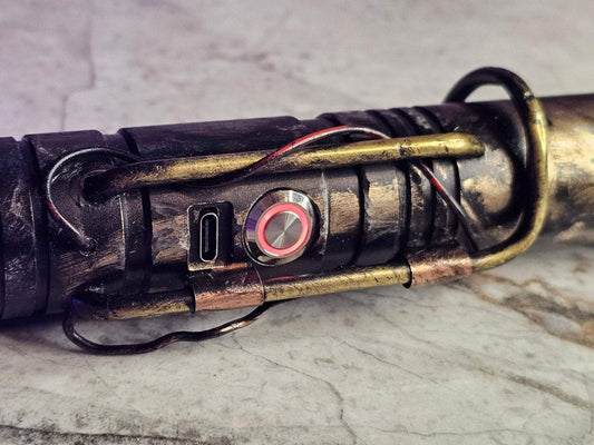 SteamPunk Custom Lightsaber - Lightsabers Galactic Saber Store