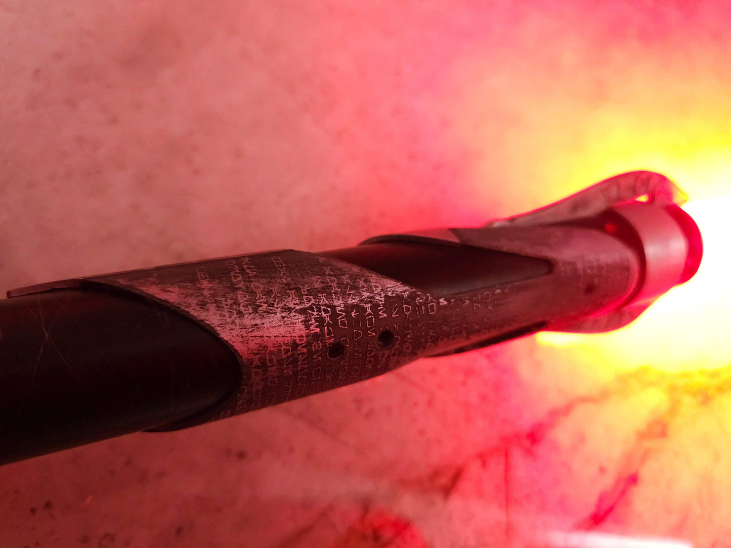 The General - Grievous Inspired Lightsaber | Acid-Etched SN4 Neopixel | Ready to Ship - Lightsabers Galactic Saber Store