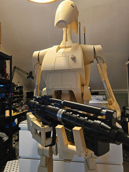 B1 Battle Droid – Life-Size DIY 3D Printed Kit - 3d Print Galactic Saber Store