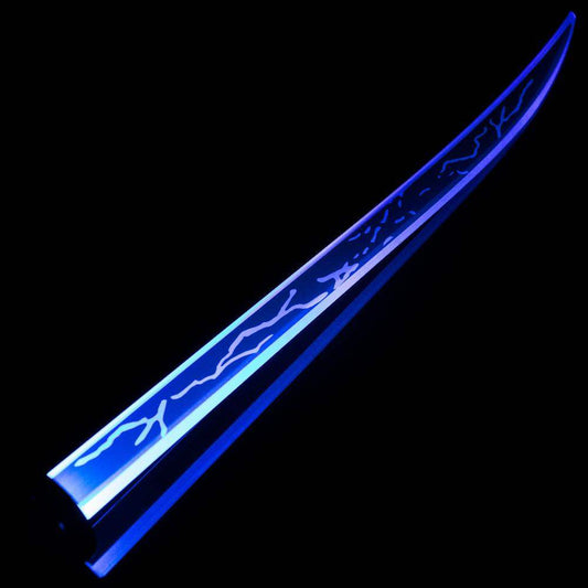 Lightsaber Flat Blade V5 for Baselit 1 inch Saber - Displaystand Galactic Saber Store