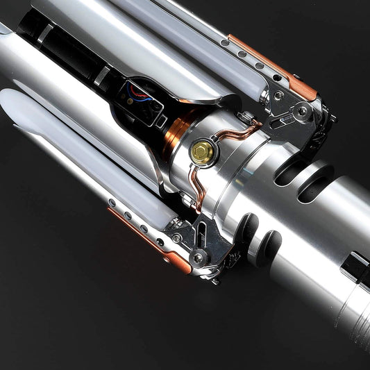 Cal Kestis Crossguard Saber - Lightsabers Galactic Saber Store