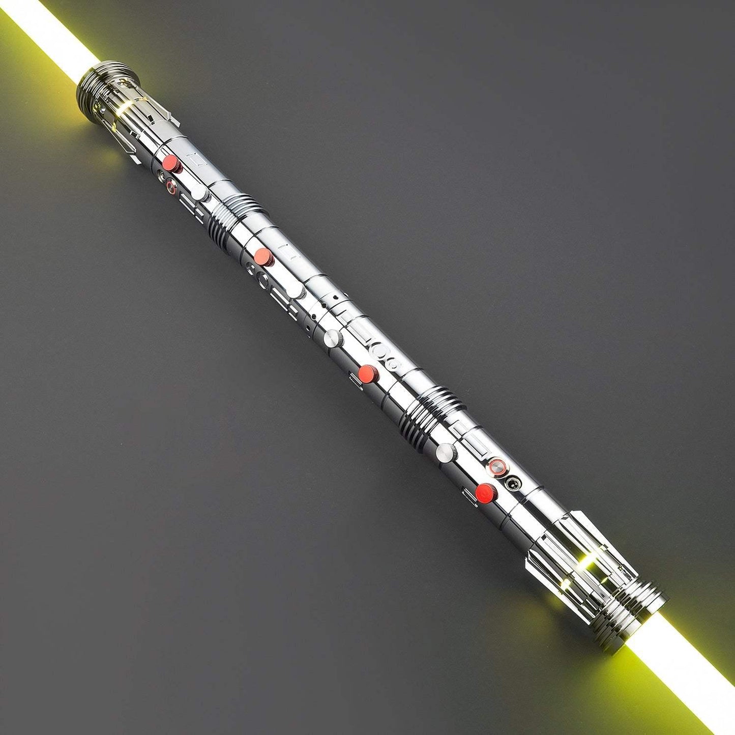 The Menace - Double bladed Lightsaber - Darth Maul Inspired - Lightsabers Galactic Saber Store