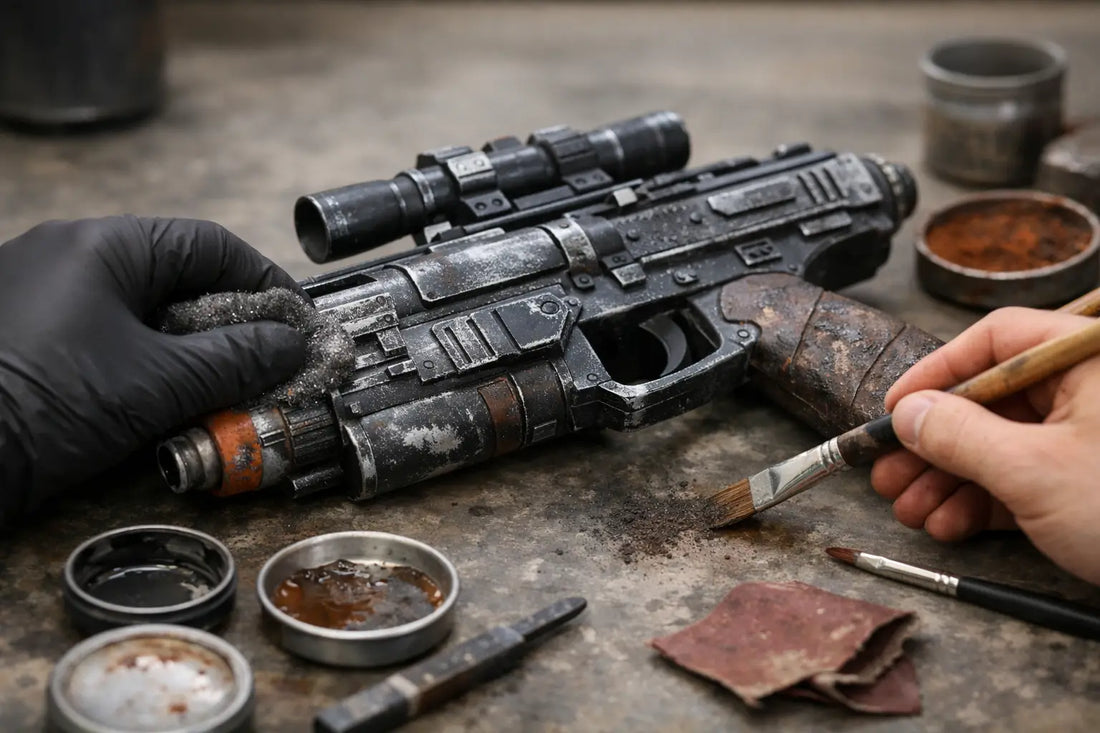 How to Weather Cosplay Blasters Like a Screen Prop