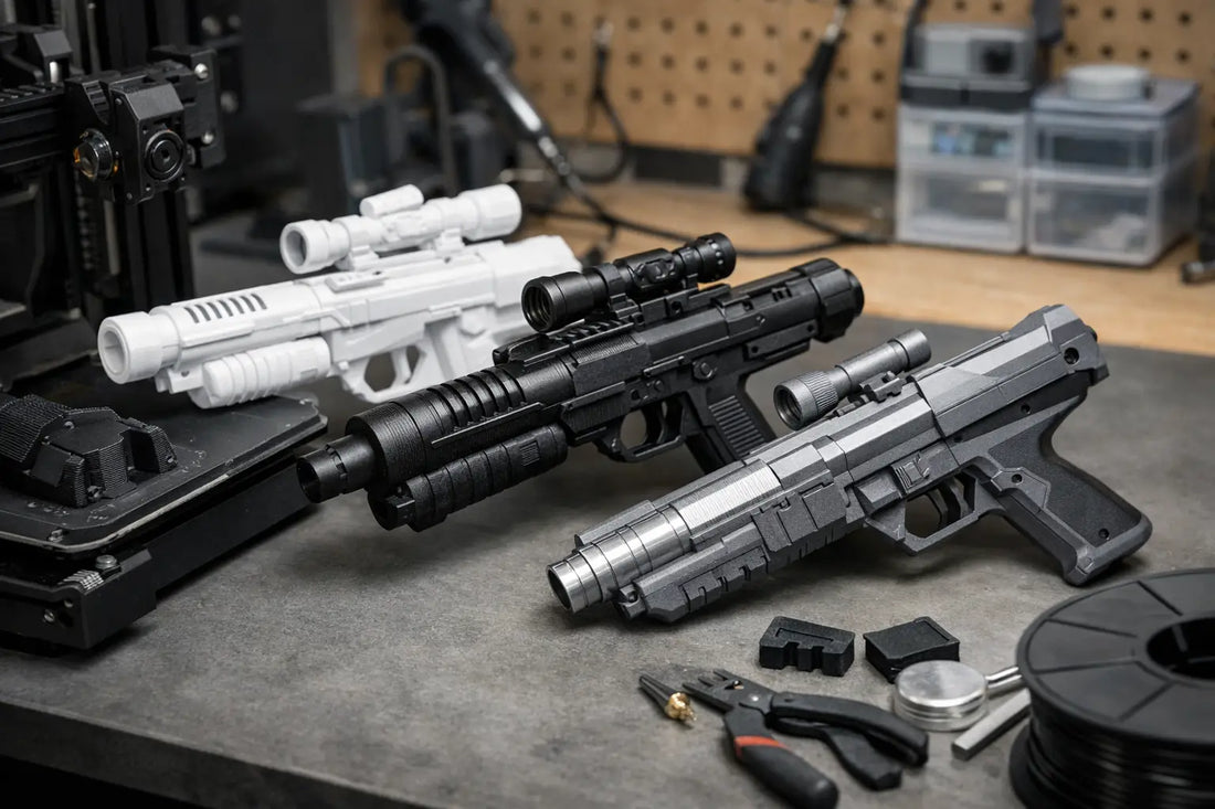 Blaster Props 3D Printed Blaster Props Guide for Buyers – Galactic Saber Store