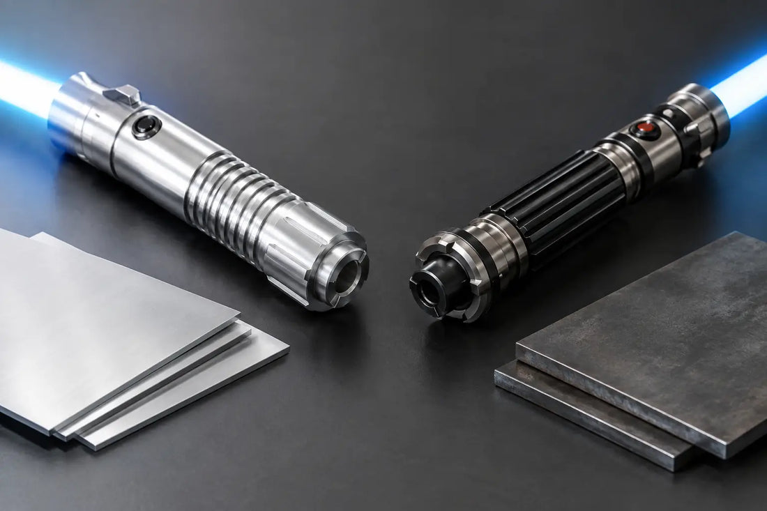 Aluminum Versus Steel for Lightsaber Hilts