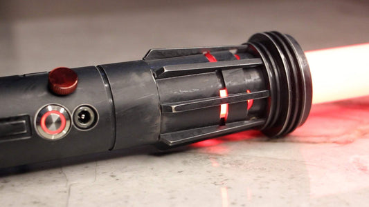The Ultimate Darth Maul Lightsaber – Custom Weathered by Hand - Galactic Saber Store