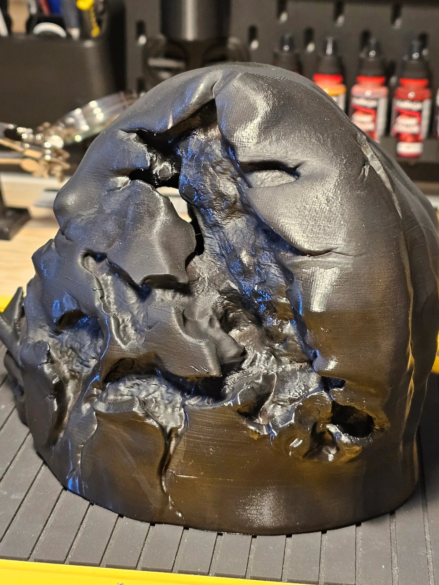 Darth Vader Melted Helmet – Star Wars Collectible