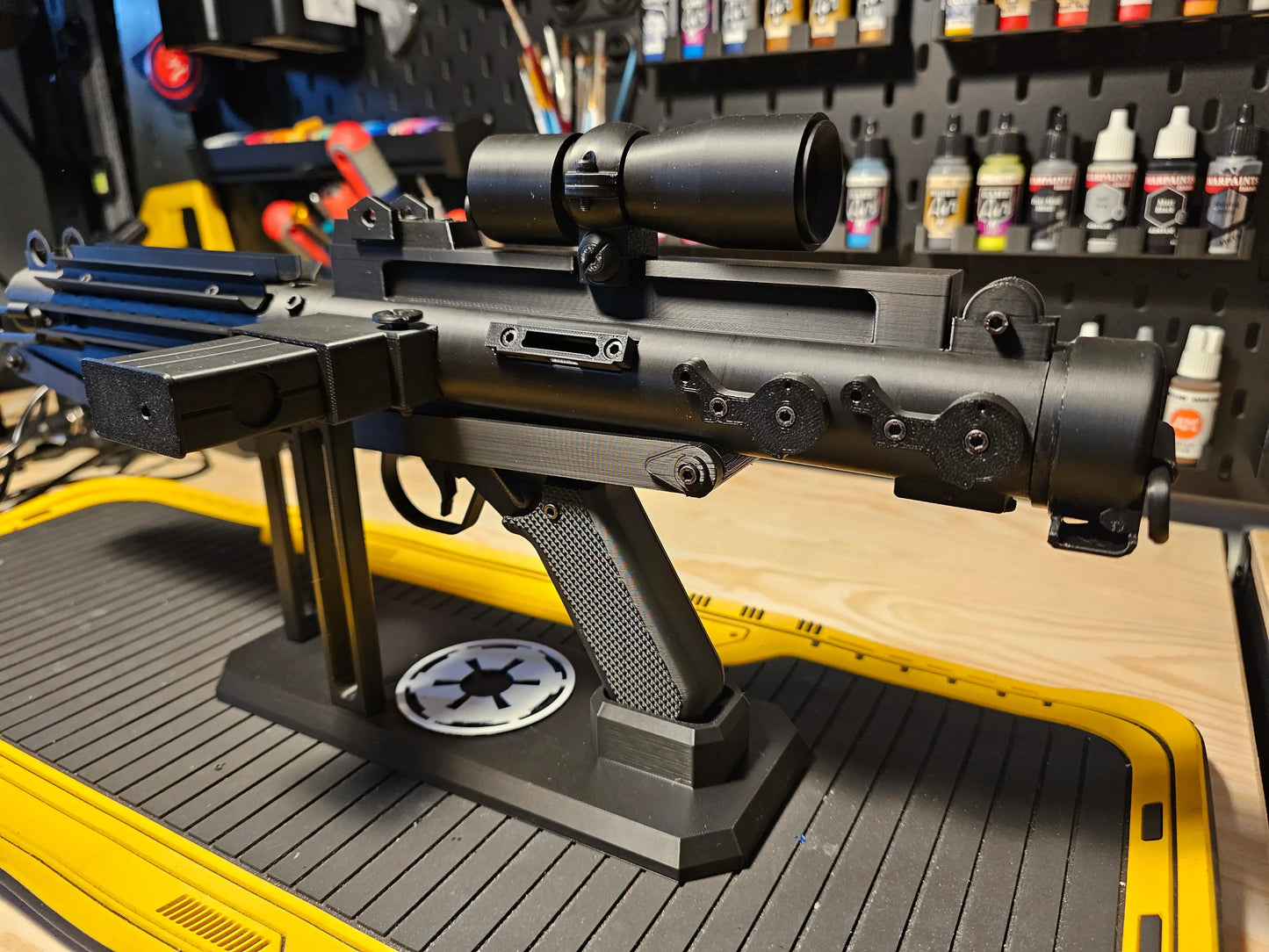E-11 Stormtrooper Blaster — 3D Printed PLA Prop