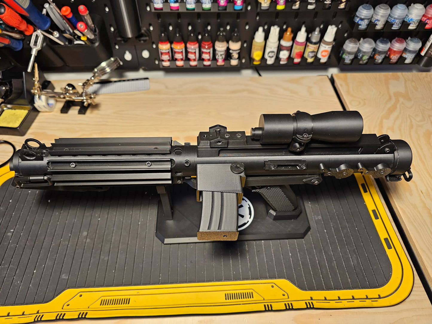 E-11 Stormtrooper Blaster — 3D Printed PLA Prop