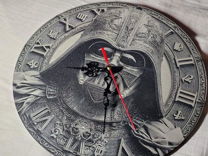 Darth Vader Clock - Infrared Lasered