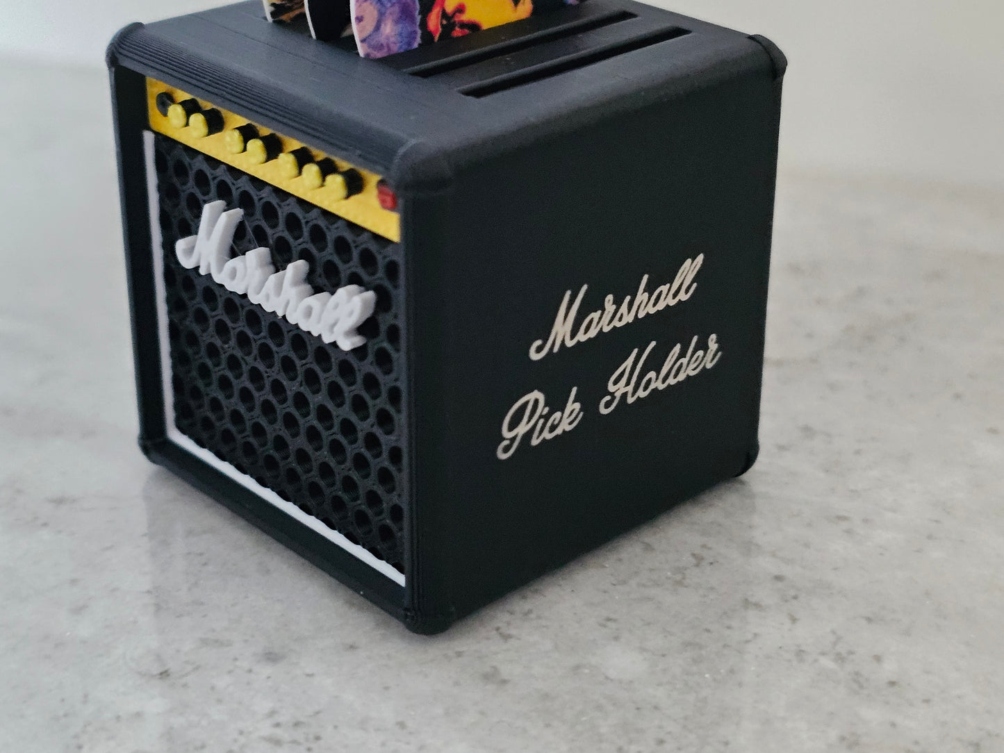 Marshall Amp-Style Guitar Pick Holder