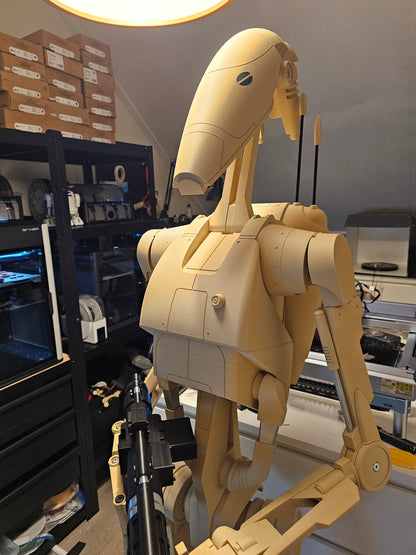 B1 Battle Droid  – Life-Size DIY 3D Printed Kit
