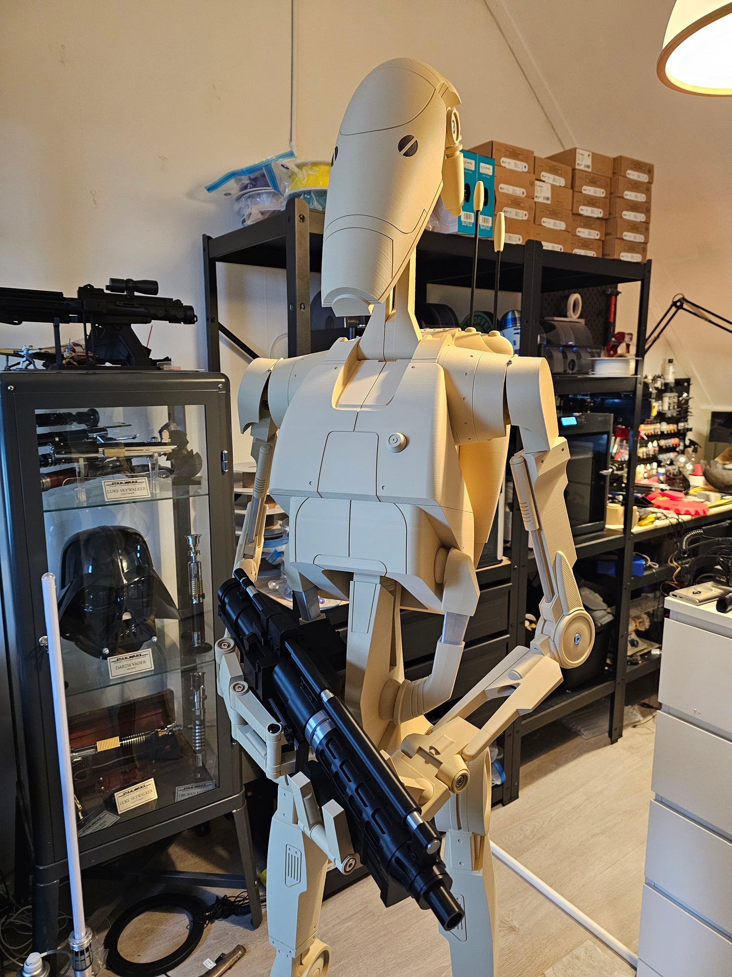 B1 Battle Droid  – Life-Size DIY 3D Printed Kit