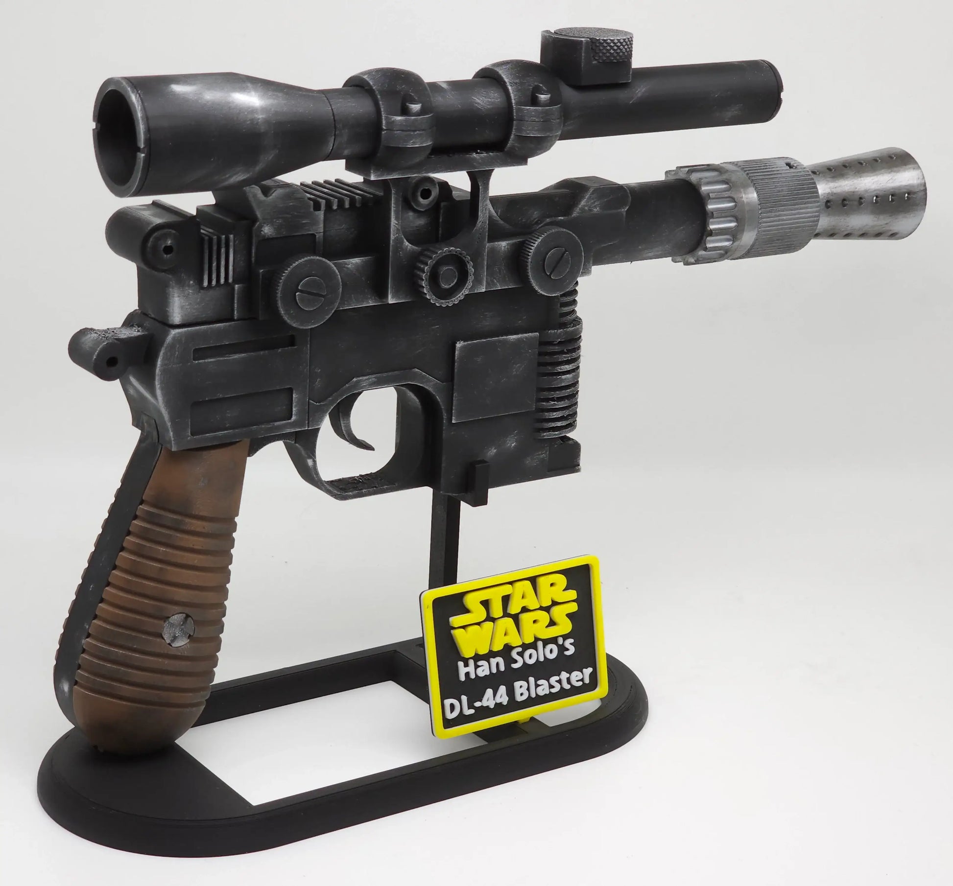 DL-44 Han Solo Blaster Prop - 3d Print Galactic Saber Store
