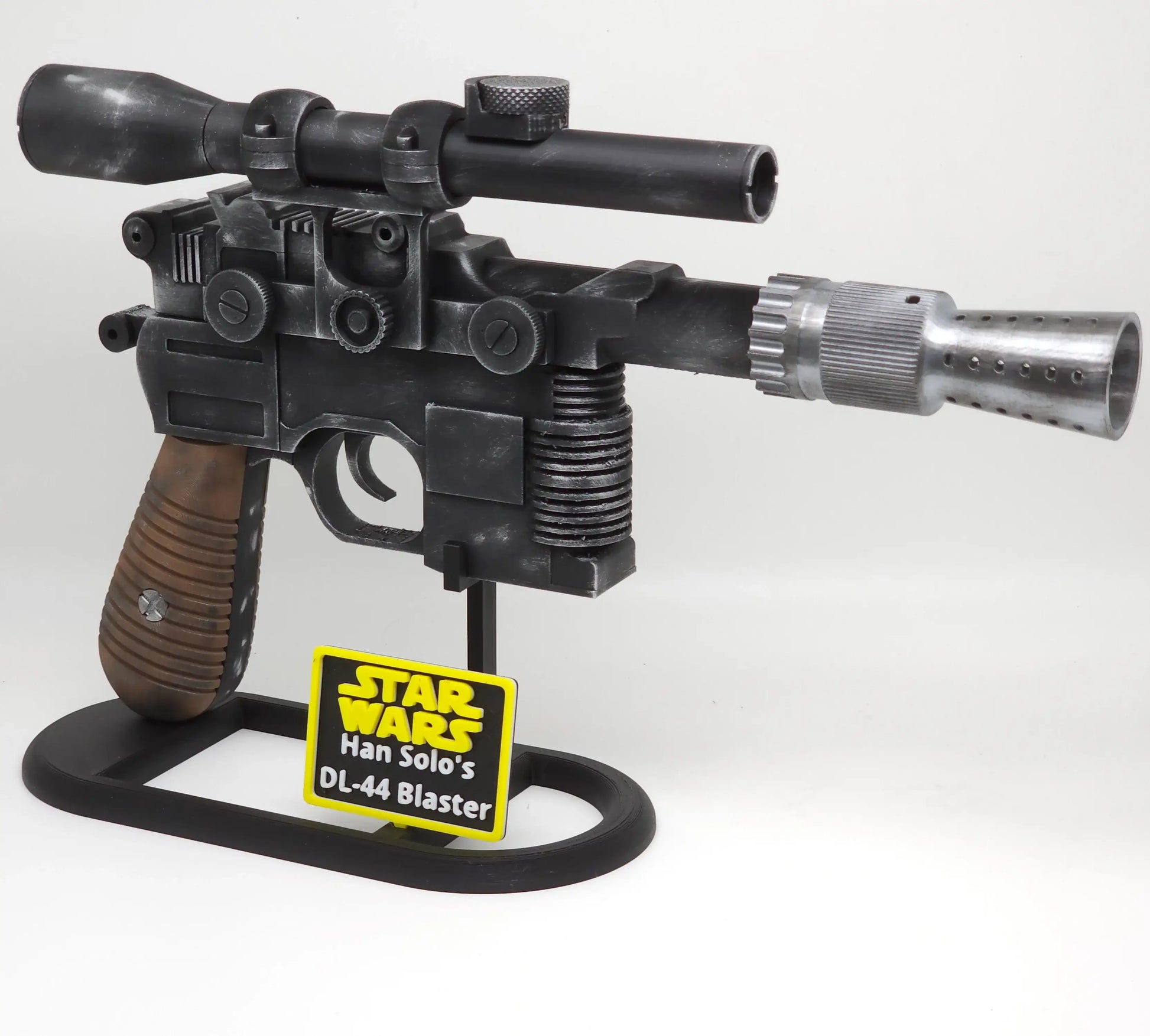 DL-44 Han Solo Blaster Prop - 3d Print Galactic Saber Store