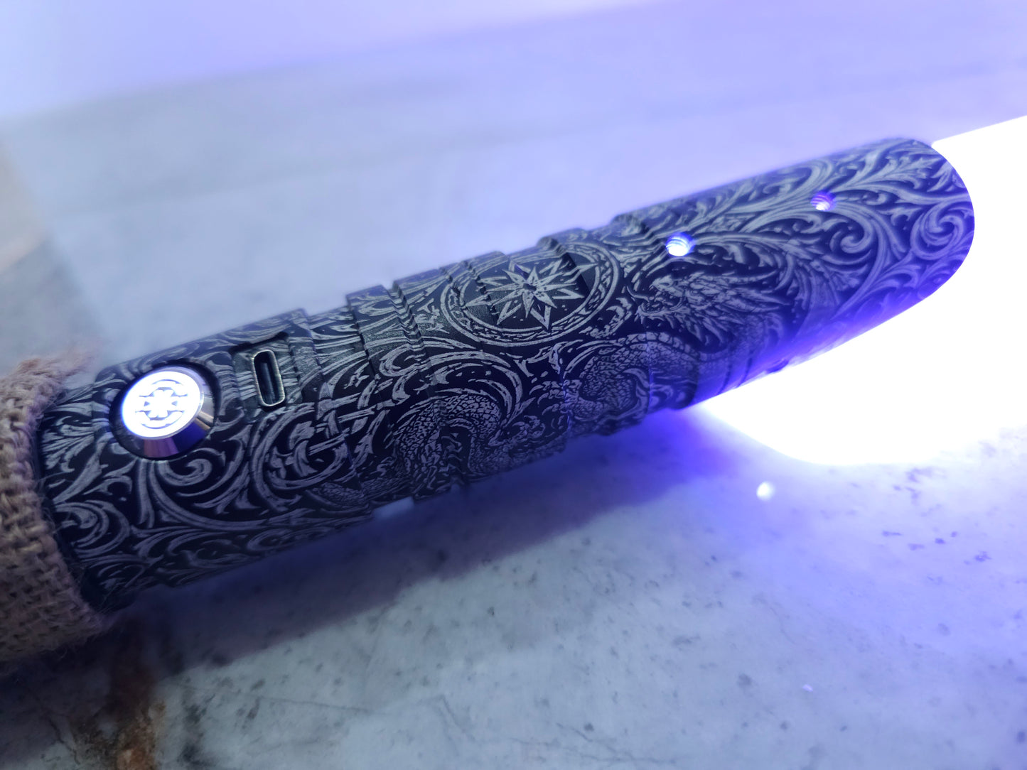 Thorn of the Last Dragon - Custom Lightsaber