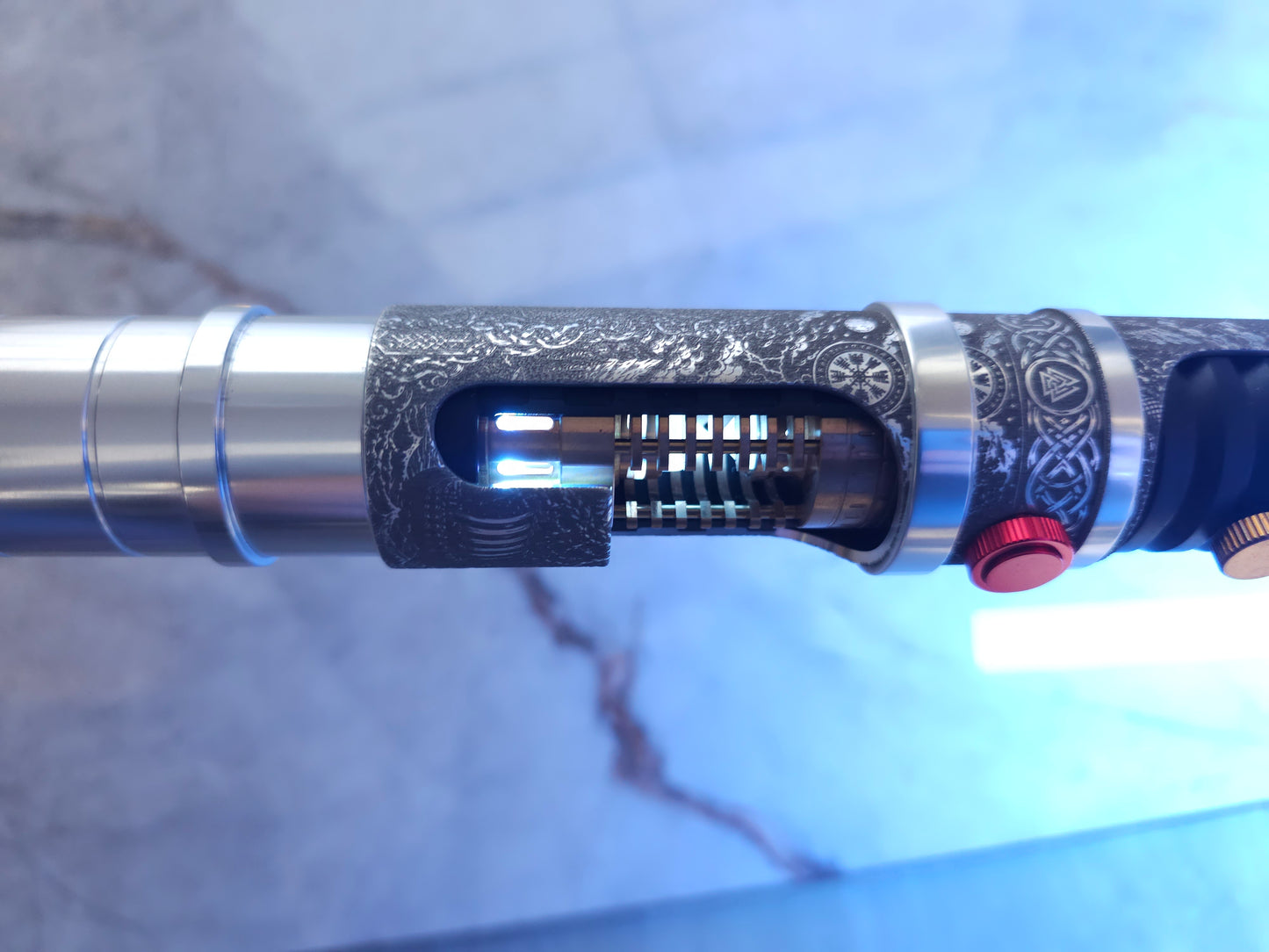 Valhalla's Echo – Viking Custom Lightsaber