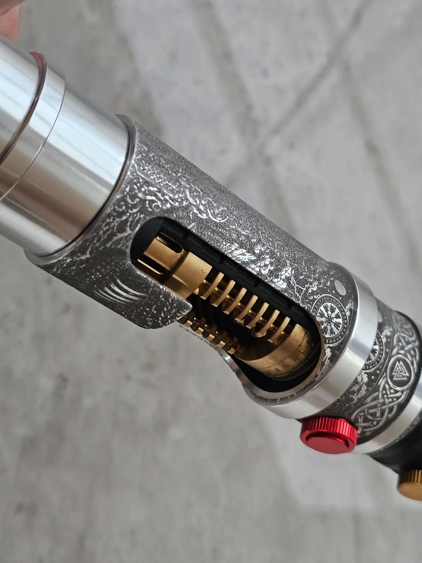 Valhalla's Echo – Viking Custom Lightsaber