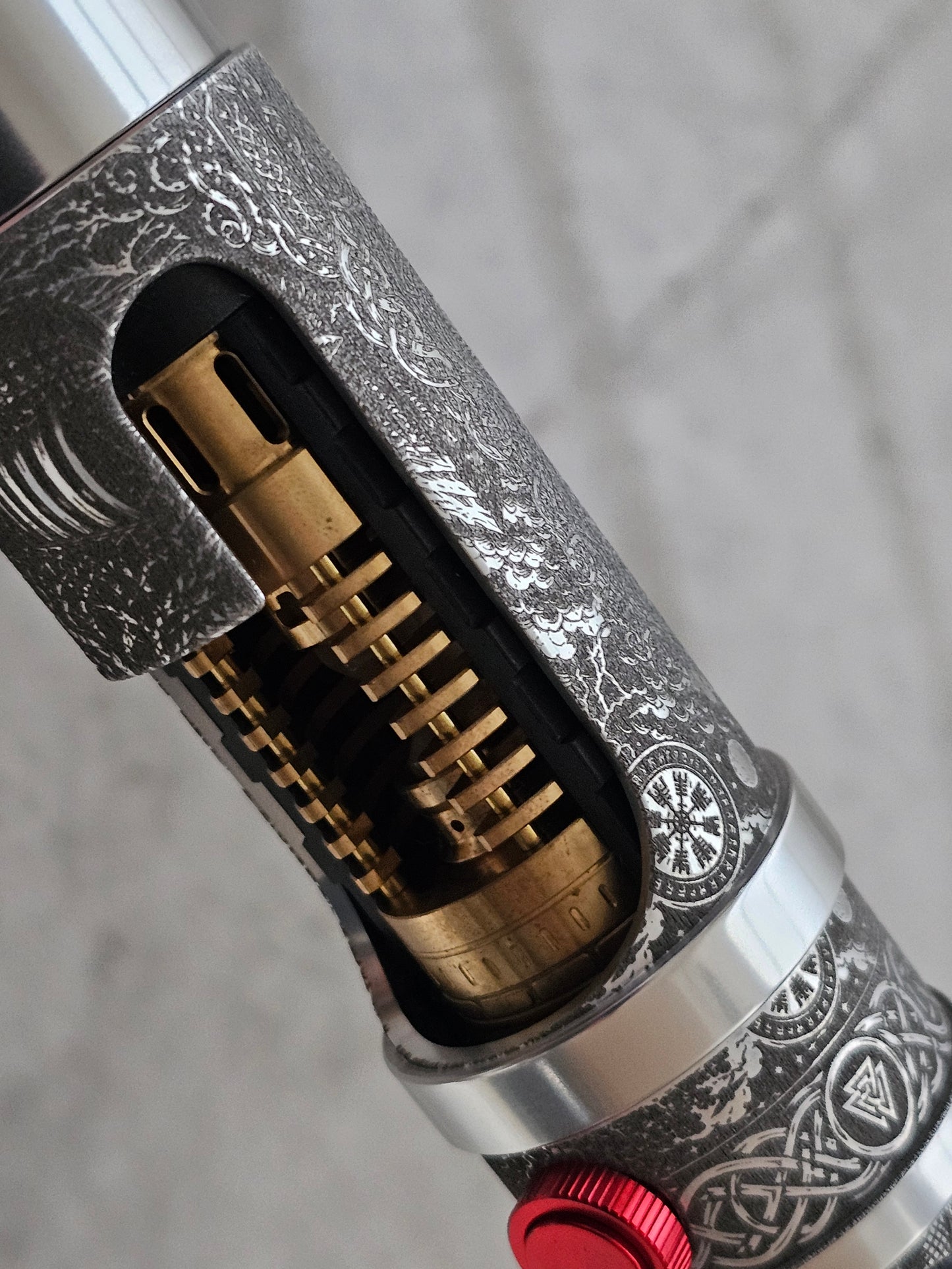 Valhalla's Echo – Viking Custom Lightsaber