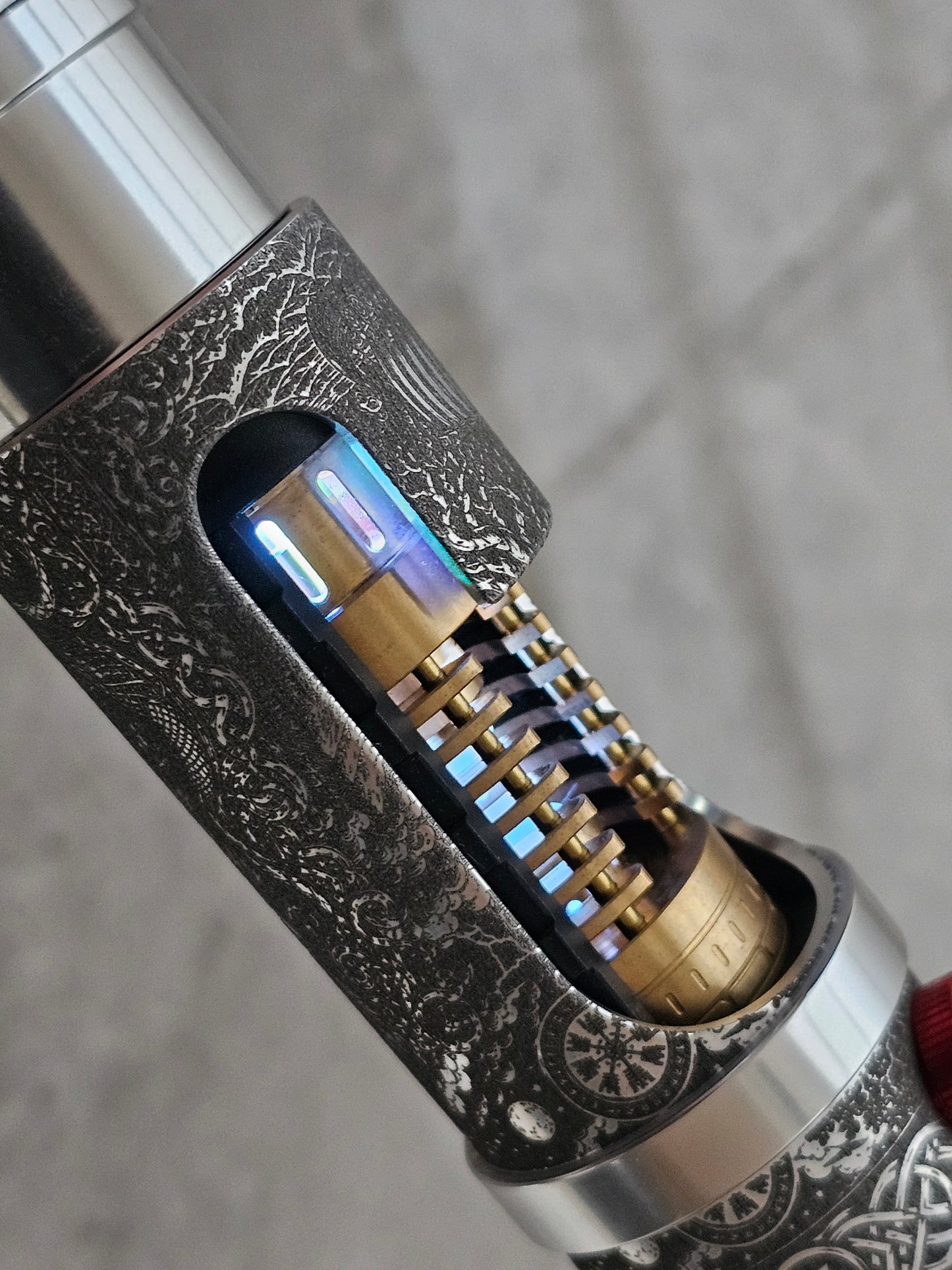 Valhalla's Echo – Viking Custom Lightsaber
