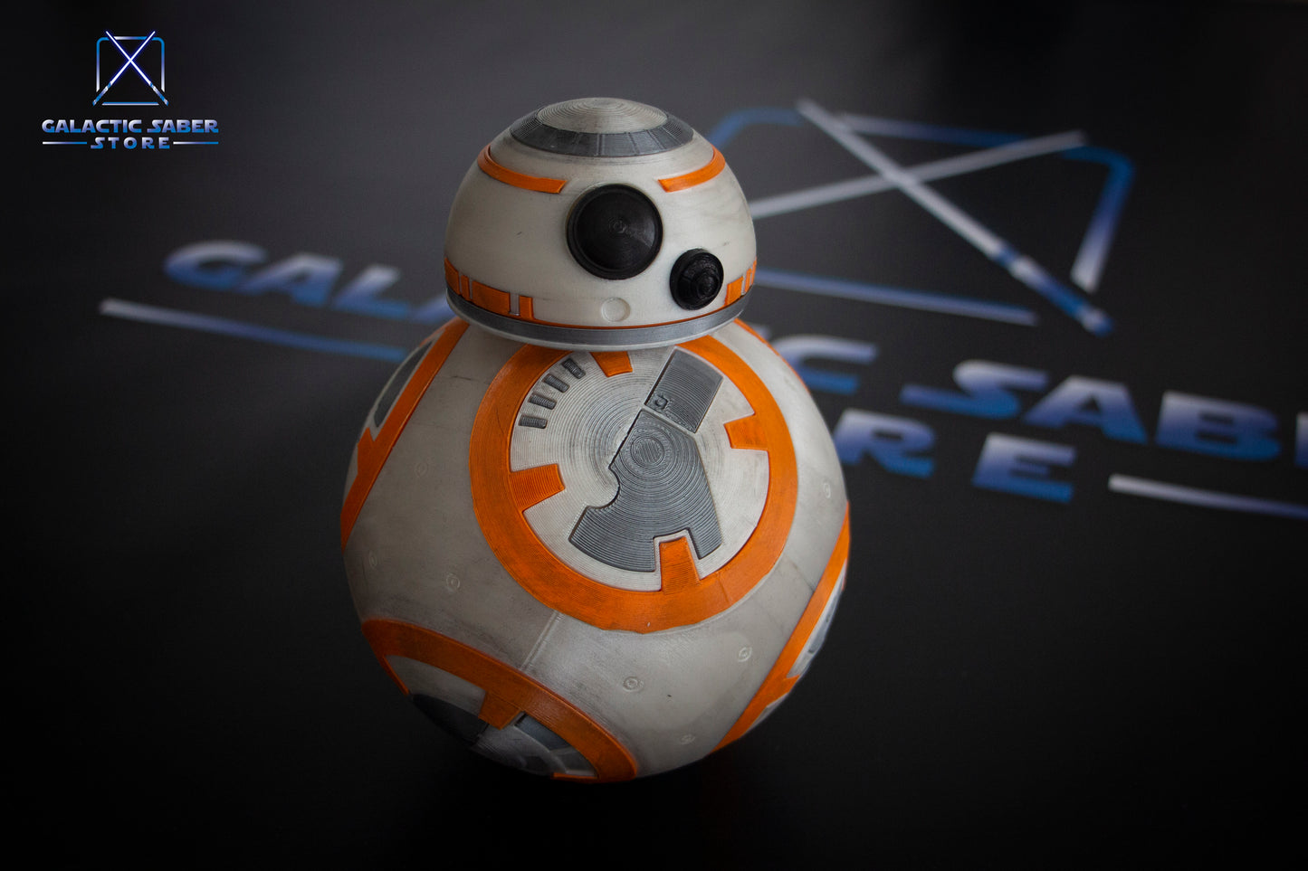 BB-8 Droid – Full-Color 3D Printed Display Model