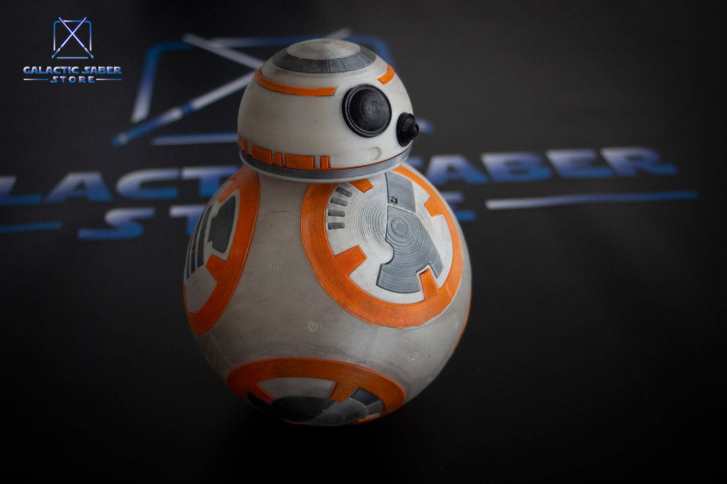 BB-8 Droid – Full-Color 3D Printed Display Model