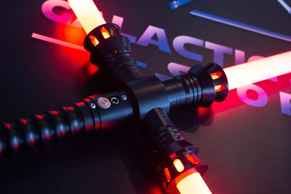 The Templar Crossguard Lightsaber: Iconic Design – Galactic Saber Store
